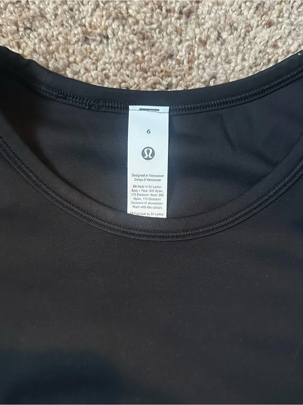 Lululemon Crop Top